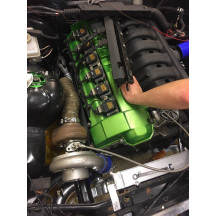 Collecteur d'echappement montage turbo M50 M52 M54 vers le haut