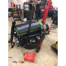 Collecteur d'echappement montage turbo M50 M52 M54 vers le haut