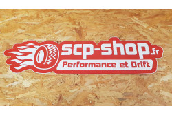 Autocollant SCP SHOP (9€ promo) 80cm x20xm