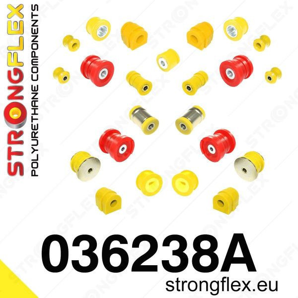 Kit complet silentblocs BMW E46 M3 90 SHA