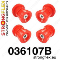 Silentblocs berceau arrière BMW E36 Strongflex 80ShA Polyuréthane