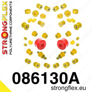 Kit complet silentblocs Honda Civic CRX 88 -91 EC EE ED Delsol