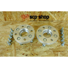 Elargisseurs de voie  20mm double boulonnerie