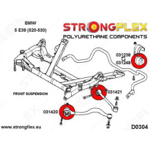 Kit complet silentblocs BMW E39 tout modèle dureté sport