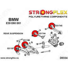 Kit complet silentblocs BMW E39 tout modèle dureté origine