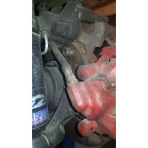 Support à visser pour montage 2eme étrier BMW E30 et E36 compact