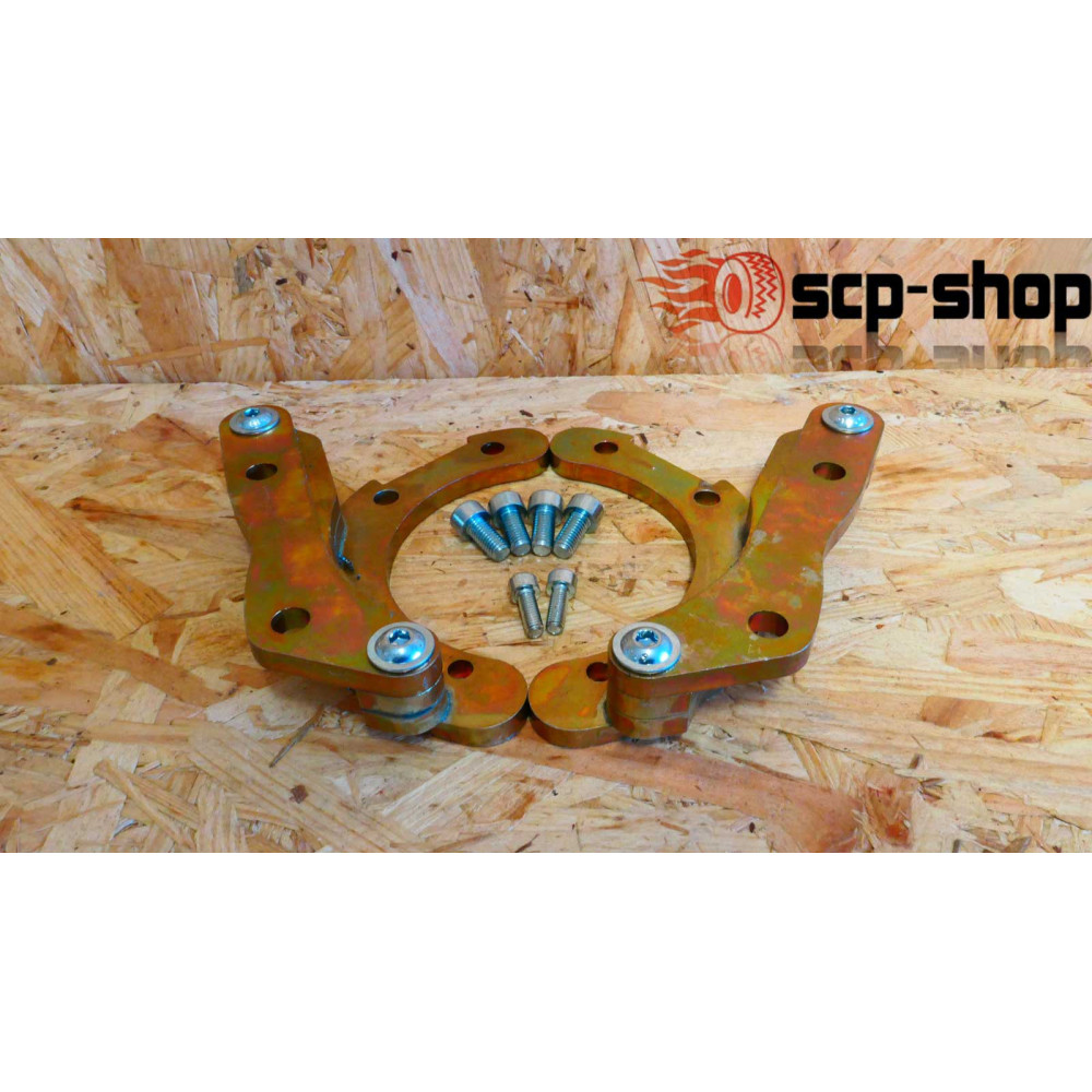 Support double étrier à visser pour BMW E46