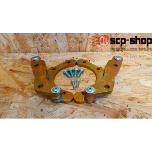 Support double étrier à visser pour BMW E46