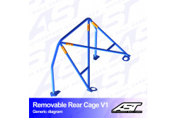 Arceau arrière démontable 4 points pour E10 2002 Coupé