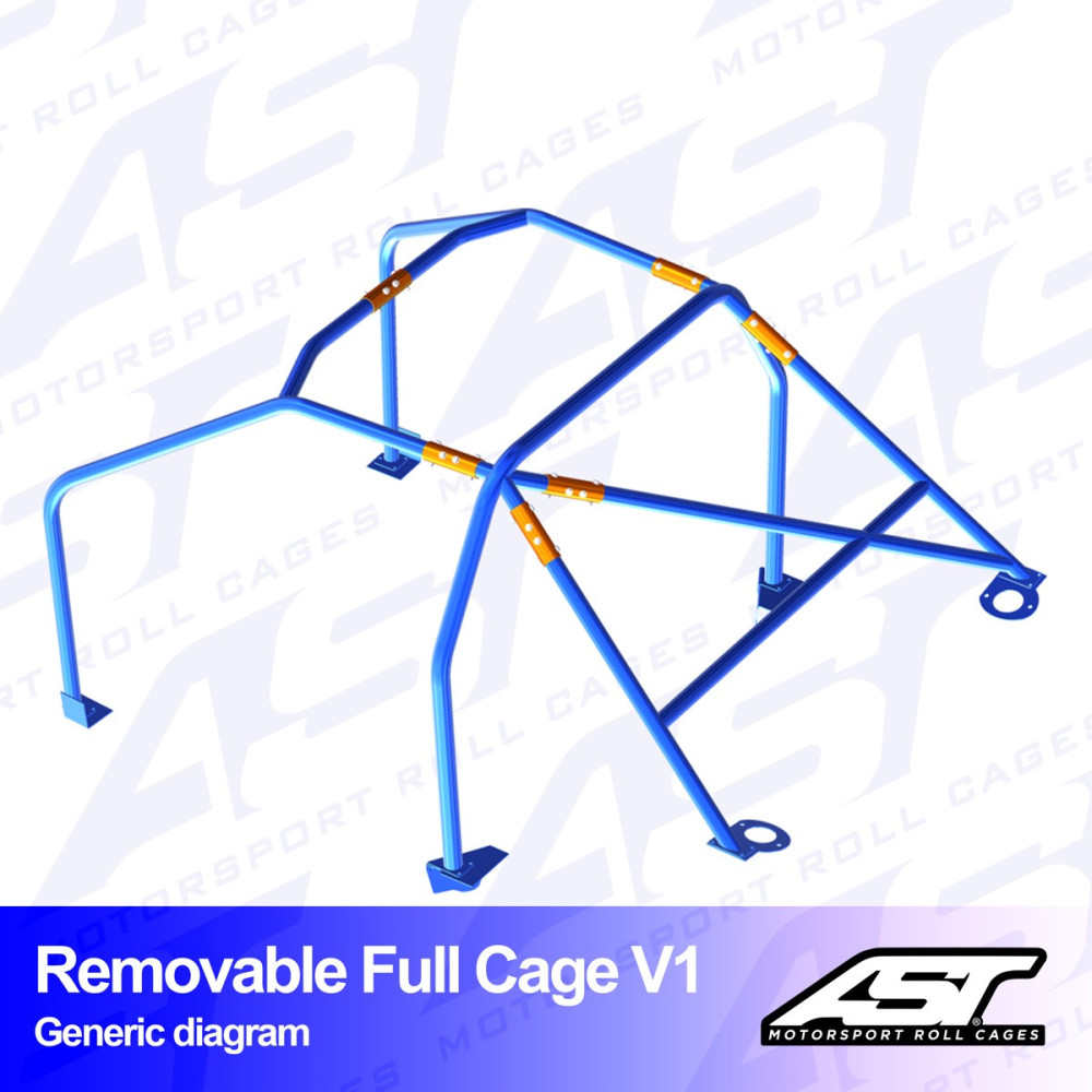 Arceau complet démontable 6 points pour E10 2002 Coupé