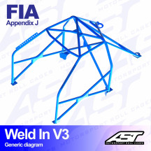 Arceau complet à souder 8 points pour E10 2002 Coupé