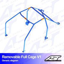 Arceau complet démontable 6 points pour E46 Série 3 Coupé