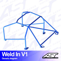 Arceau complet à souder 8 points pour E46 Série 3 Coupé