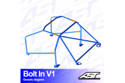 Arceau complet à souder 8 points pour E37 Z3 Roadster