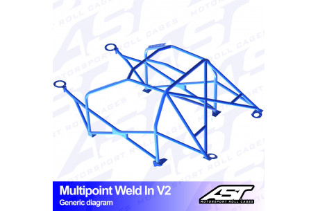 Arceau arrière 4 points pour E37 Z3 Roadster