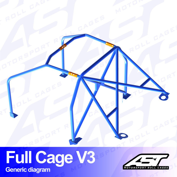 Arceau complet démontable 6 points pour S2000 APRoadster