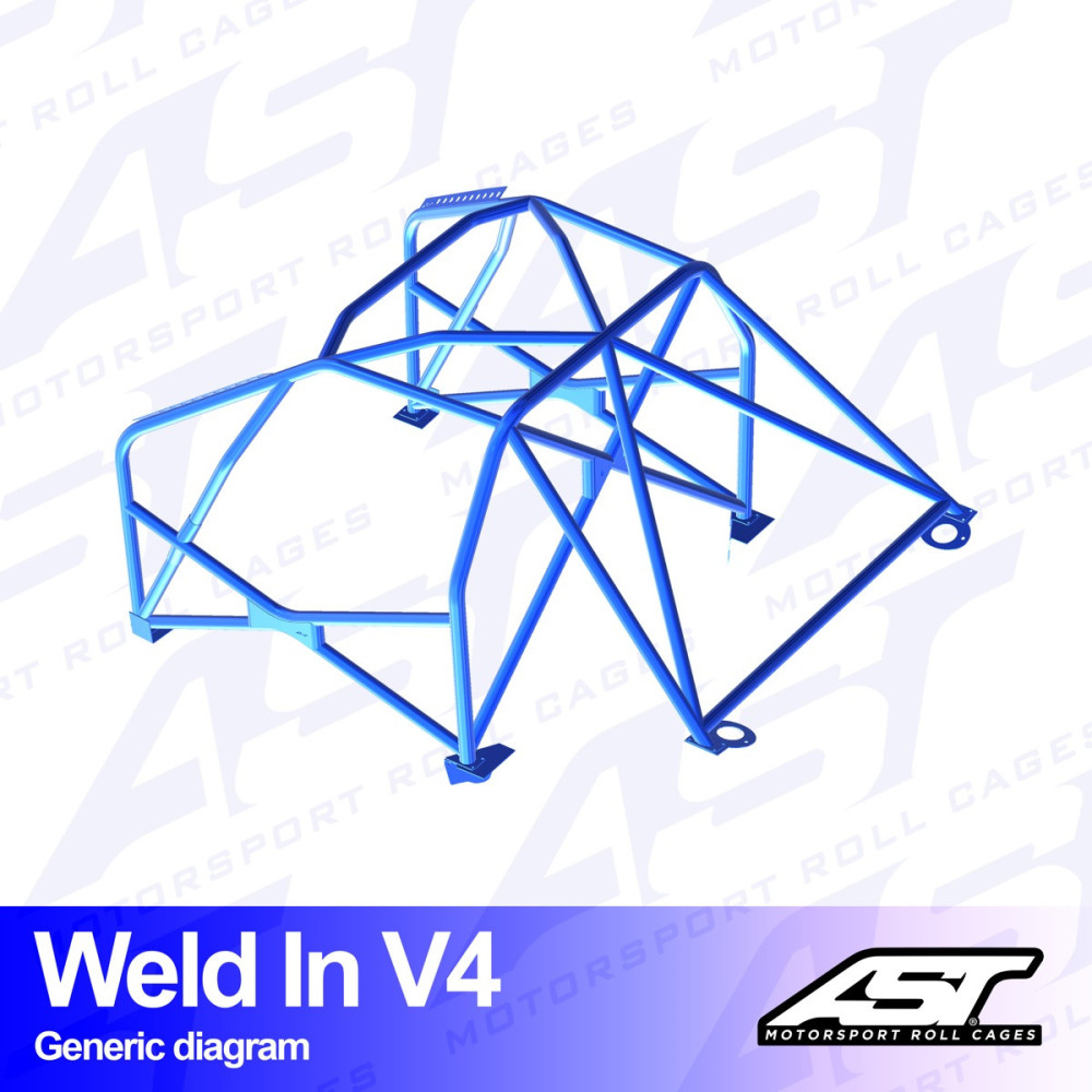 Arceau complet à souder 8 points pour RX-8 SE3PCoupé