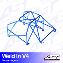 Arceau complet à souder 8 points pour RX-7 FDCoupé
