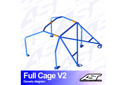 Arceau complet démontable 6 points pour SILVIA S14Coupé