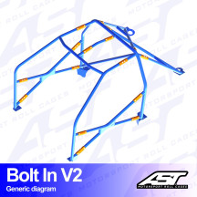Arceau complet démontable 6 points pour Impreza GRB  4WD