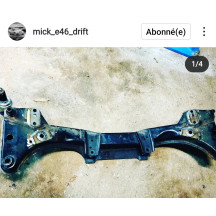 Renforts berceau avant BMW E46