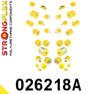 Kit complet silentblocs AUDI A4 S4 et RS4 B5 dureté 90 SHA