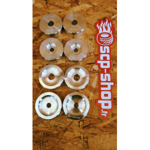 Silent blocs aluminium pour berceau BMW E46