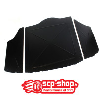 Plaque aluminium fond de coffre pour BMW E36