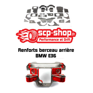 Renforts de berceau arrière BMW E36 à souder
