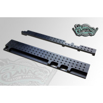 Plateforme aluminium pour montage de siège baquet