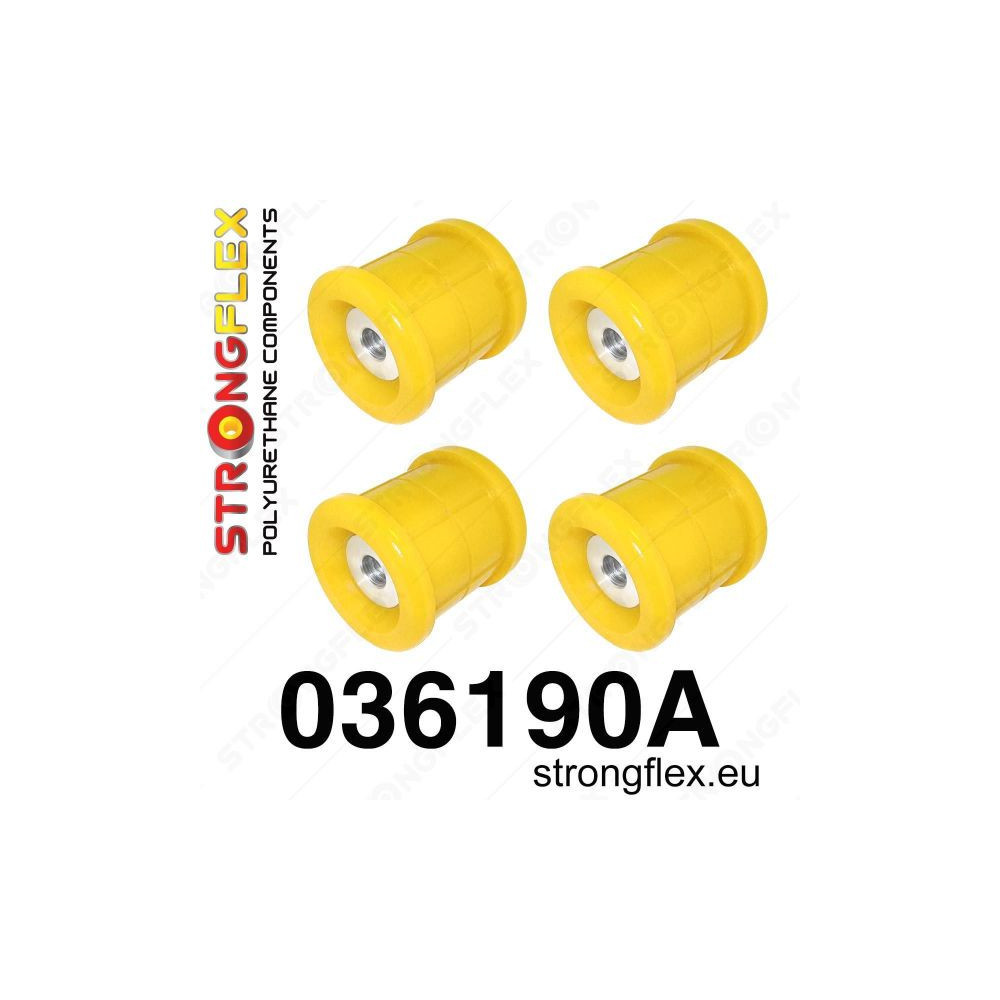 Silent blocs berceau et pont BMW E39 berline
