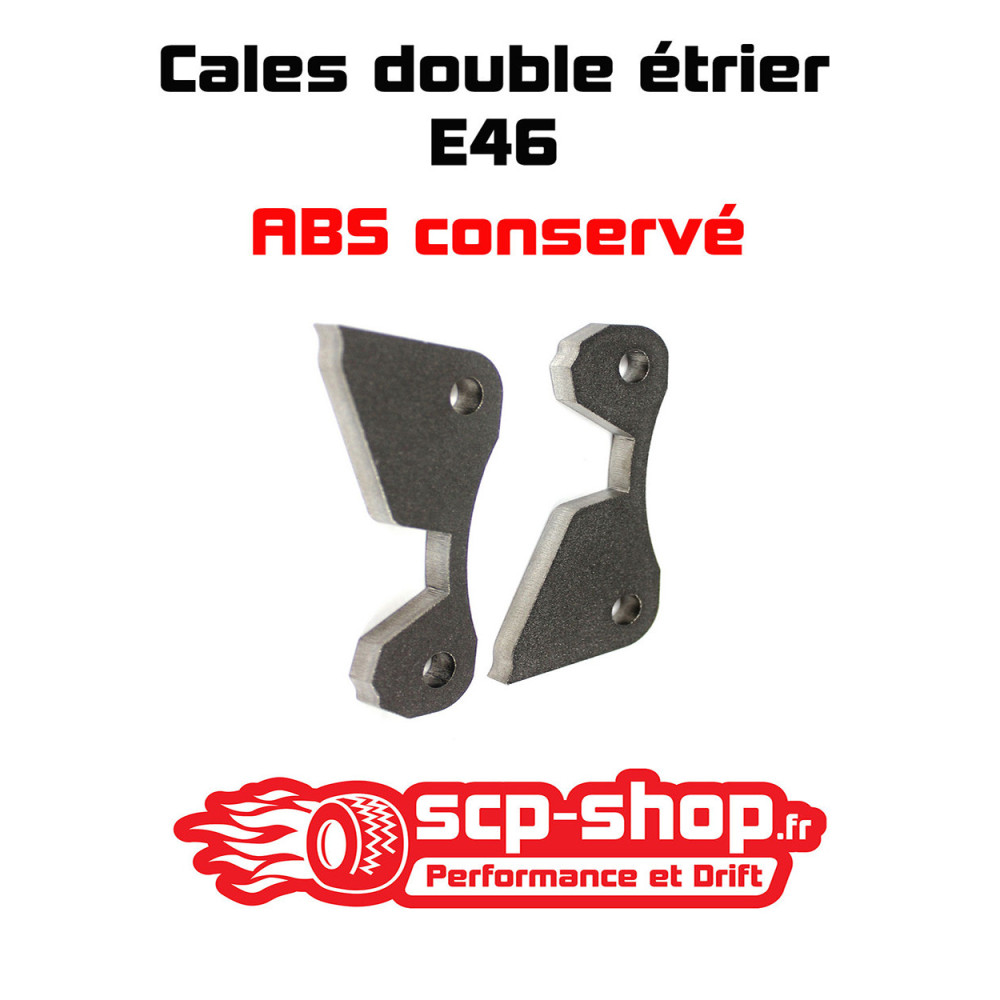 Cales double étrier à souder BMW E46 ABS conservé