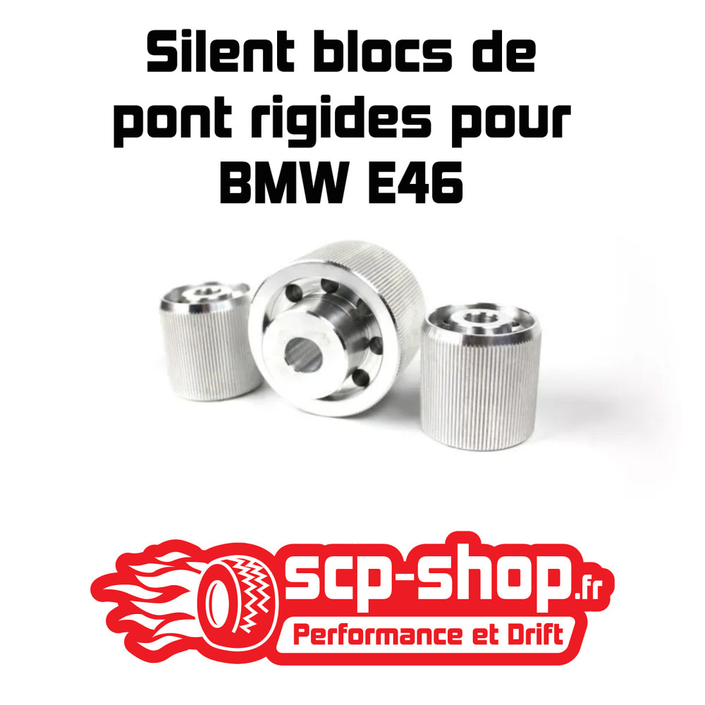 Silent blocs rigides de pont BMW E46