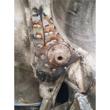 Renforts de train arrière BMW E36 compact à souder