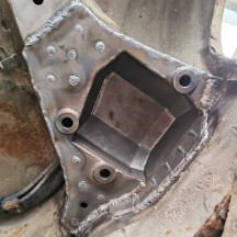 kit de renforts à souder ancrage bras arrière BMW E36 et E46