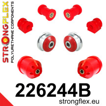 Kit de silentblocs AUDI A1 S1 barre antiroulis, triangle avant et berceau arrière