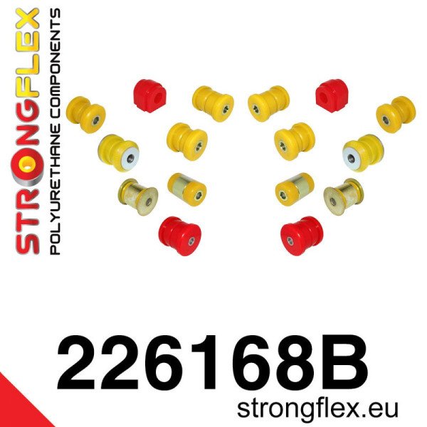 Kit de silentblocs Audi A1 I 8X Quattro suspension avant et arrière