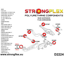 Kit complet de silentblocs Audi S1 8X