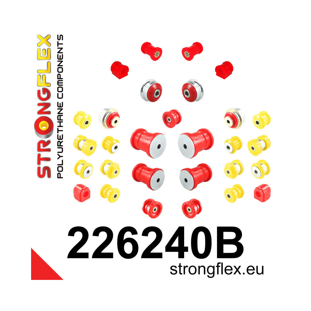 Kit complet de silentblocs Audi S1 8X