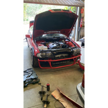 Crashbar avant BMW E46