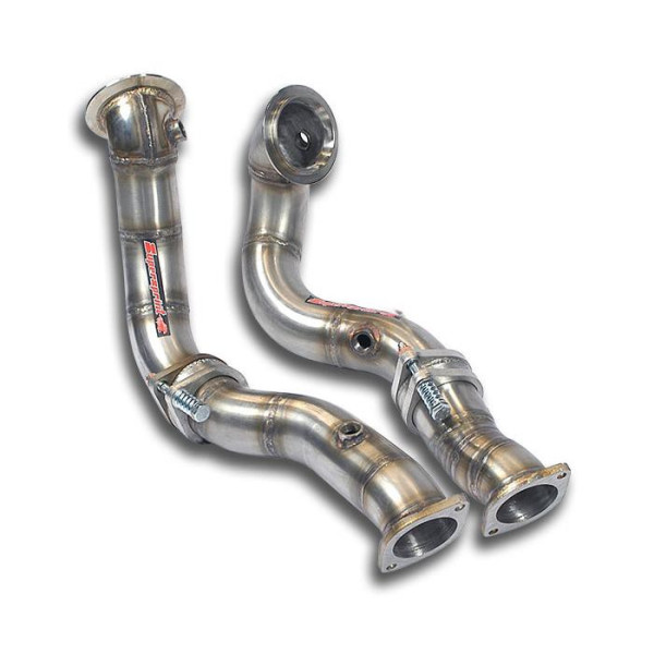 Turbo Descente tube Droite - Gauche avec expansion joints - ( Replace pre-catalyseur ) - Supersprint
