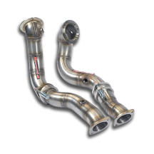 Turbo Descente tube Droite - Gauche avec expansion joints - ( Replace pre-catalyseur ) - Supersprint