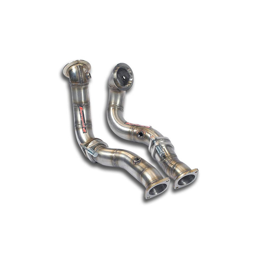 Turbo Descente tube Droite - Gauche avec expansion joints - ( Replace pre-catalyseur ) - Supersprint