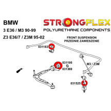 Kit complet silentblocs BMW E36 compact