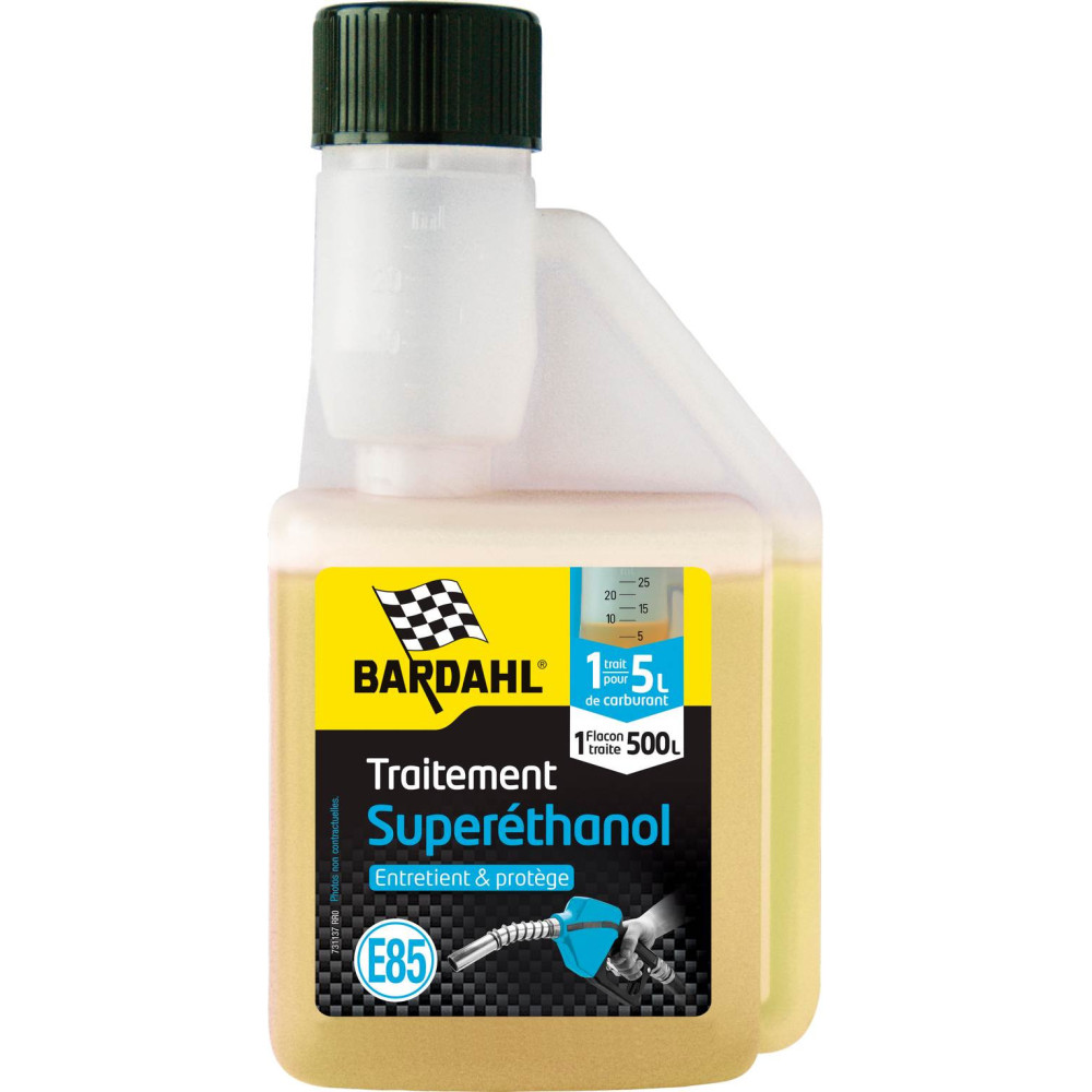 Bardahl 1371 Traitement Superéthanol E85 – Additif Protection Moteur