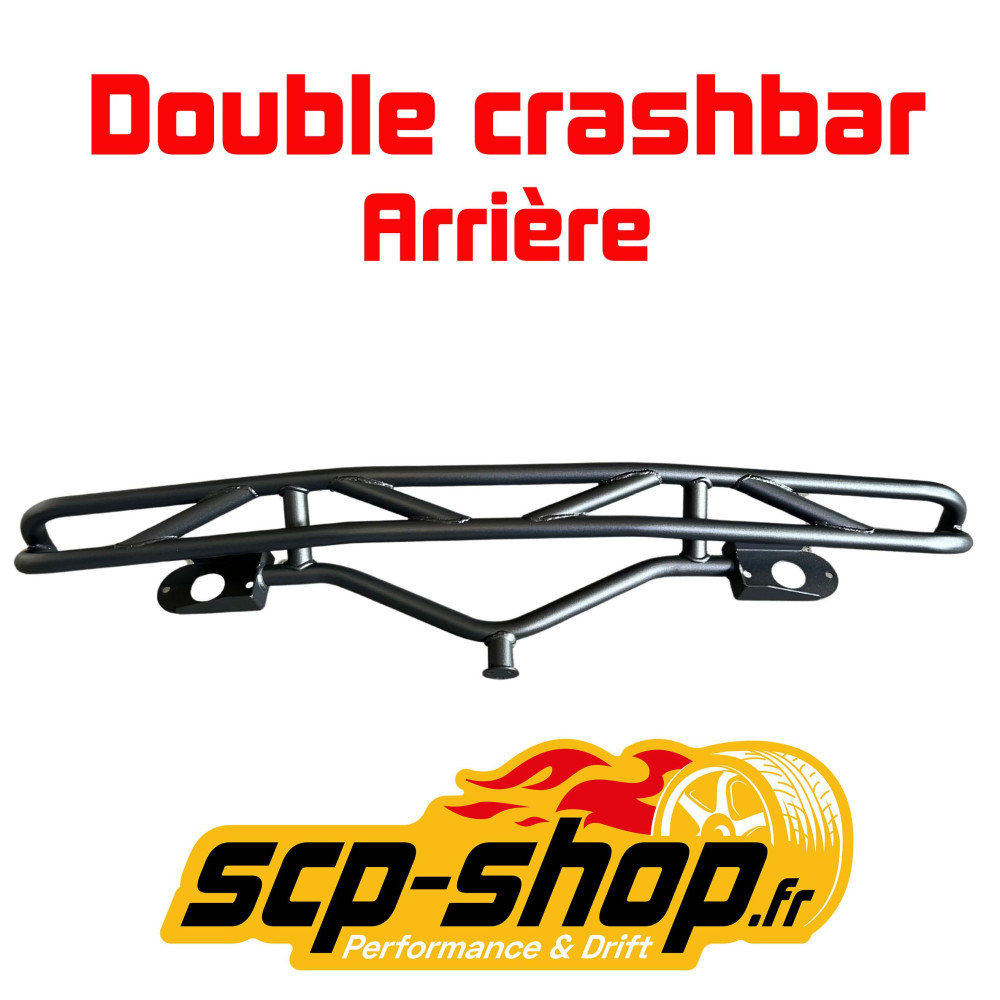 Double crashbar arrière BMW E36 E46 – point de levage