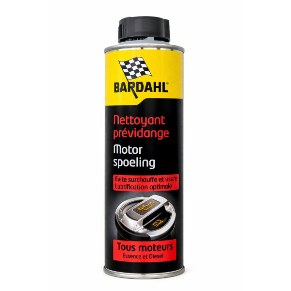 Bardahl Nettoyant Prévidange Moteur – Nettoyage Interne Avant Vidange