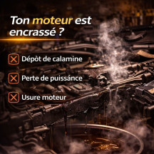 Bardahl Nettoyant Prévidange Moteur – Nettoyage Interne Avant Vidange
