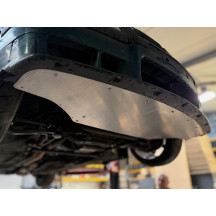 Diffuseur avant / protection moteur BMW E36 aluminium 3 mm