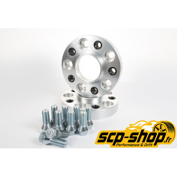 X2 Paires de cales 22mm changement entraxe
